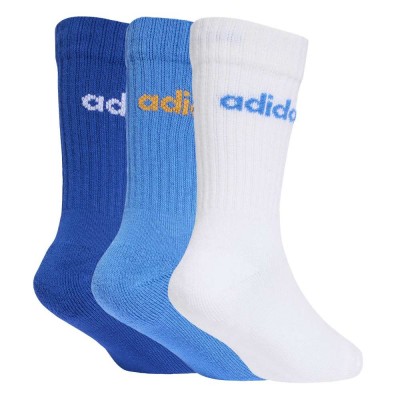 Adidas LINEAR KIDS CREW 3 PAIRS PER PACK SOCKS (KE7087)