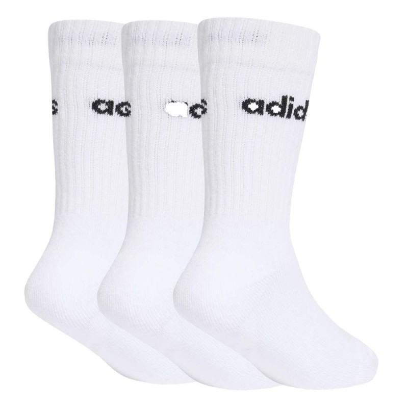 Adidas LINEAR KIDS CREW 3 PAIRS PER PACK SOCKS (KE7088)