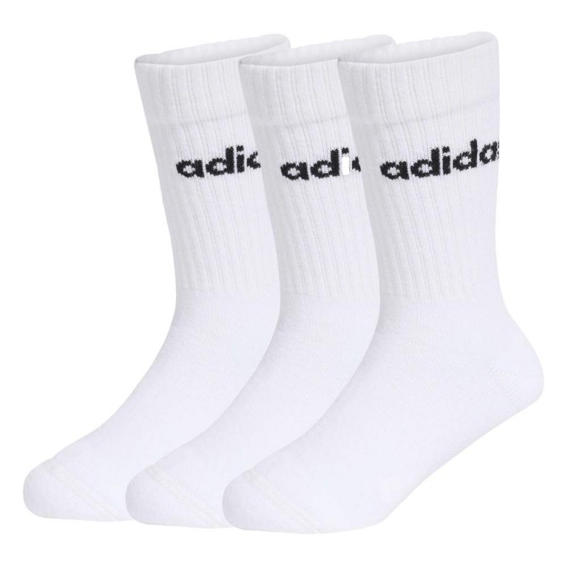 Adidas LINEAR KIDS CREW 3 PAIRS PER PACK SOCKS (KE7088)