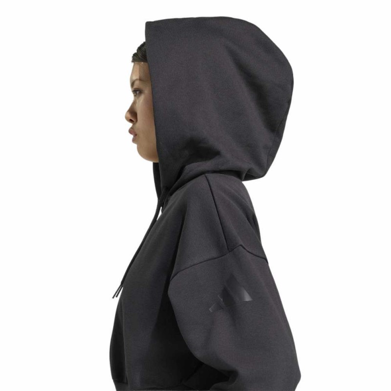 Adidas Essentials Contemporary Fleece Full Zip Hooded Jacket (KF6245)