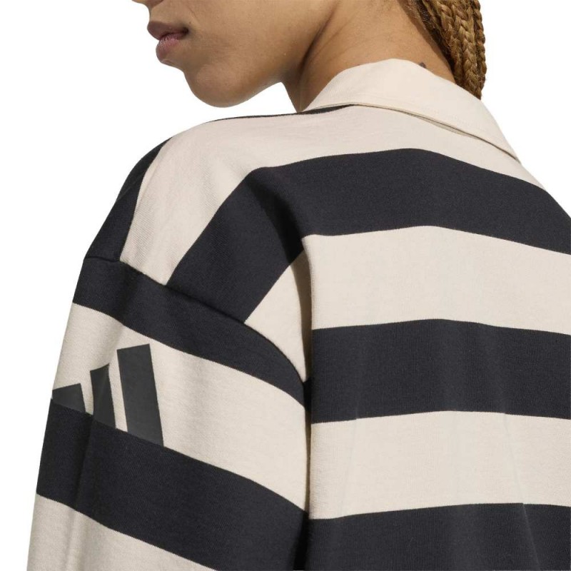 Adidas Essentials Contemporary French Terry Longsleeve Polo (KF6251)