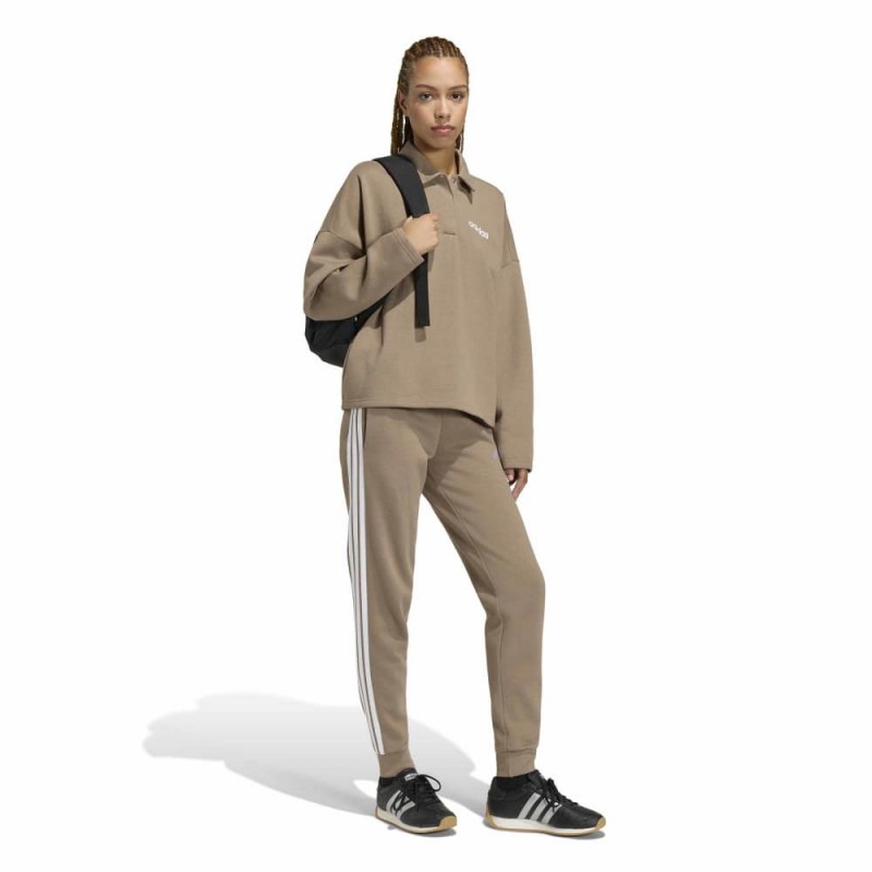 Adidas ESSENTIALS LINEAR FLEECE POLO SWEATSHIRT (KF8385)
