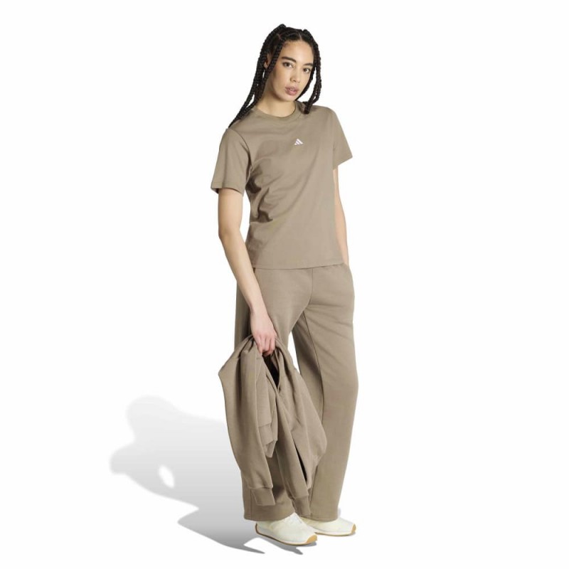 Adidas ESSENTIALS SMALL LOGO FEEL COZY OPEN HEM PANTS (KF8423)