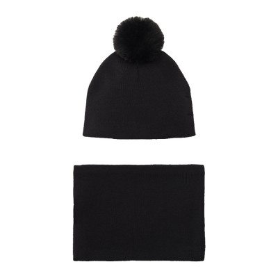 NATH HAT & NECKWARMER SALLY DIVE INTO THE NIGHT (KG07A401X1 BLACK) NATH HAT & NECKWARMER SALLY DIVE INTO THE NIGHT (KG07A401X1 BLACK)