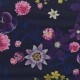 NATH LONG SLEEVE T-SHIRT FLOWERS GALACTIC GARDEN (KG07T601N1 NAVY)