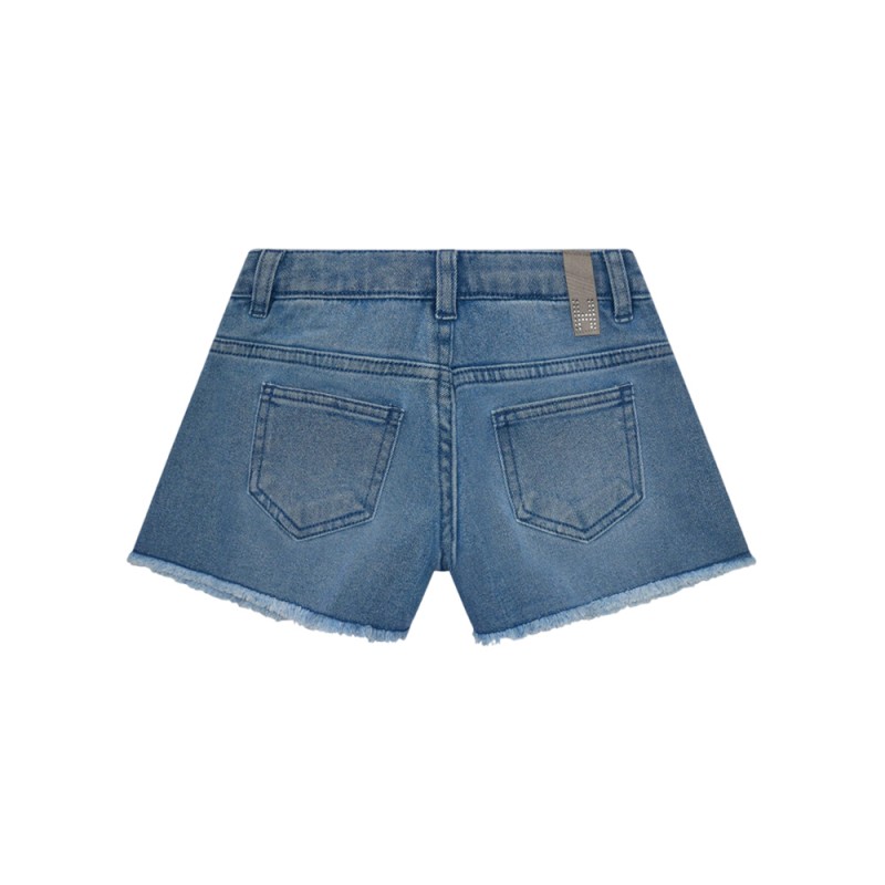 NATH DENIM SHORT JAZ STRAWBERRY SORBET (KG08H501J3 BLUE)