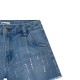 NATH DENIM SHORT JAZ STRAWBERRY SORBET (KG08H501J3 BLUE)