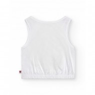 NATH TANK TOP BERRY STRAWBERRY SORBET (KG08T504W1 WHITE)