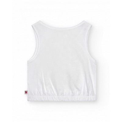 NATH TANK TOP BERRY STRAWBERRY SORBET (KG08T504W1 WHITE) NATH TANK TOP BERRY STRAWBERRY SORBET (KG08T504W1 WHITE)