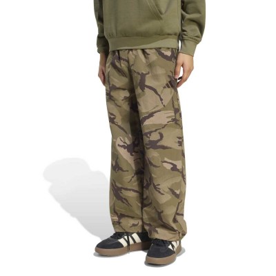 Adidas Seasonal Essentials Camo Woven Parachute Pants (KG4736)