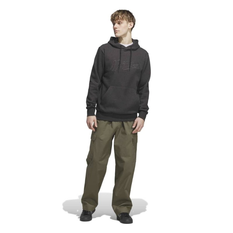 Adidas Lux Color Heather Graphic Hoodie (KH0392)