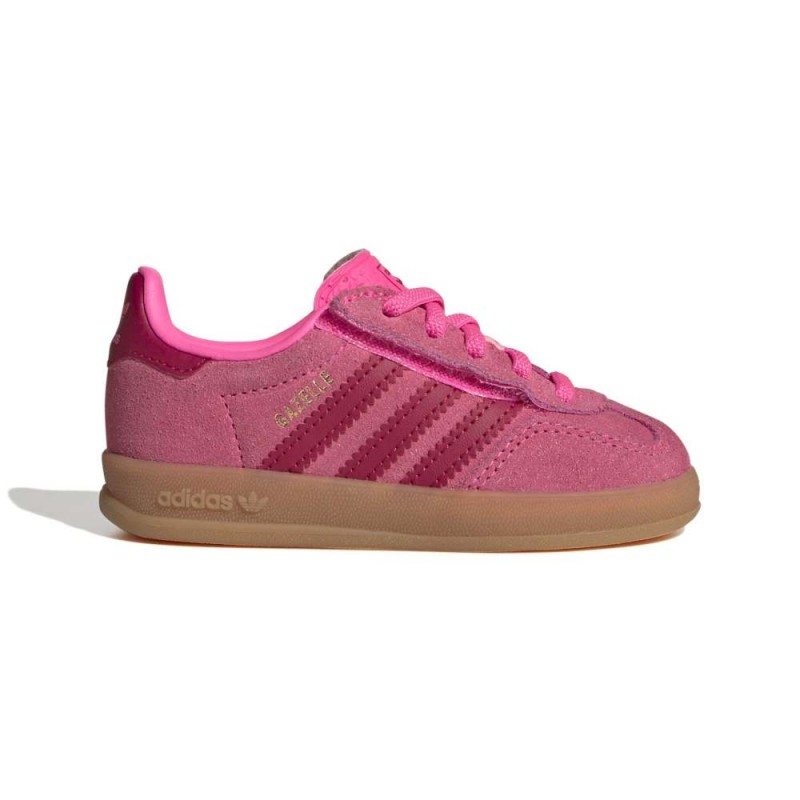 Adidas GAZELLE INDOOR COMFORT CLOSURE ELASTIC LACE SHOES (KJ2304)