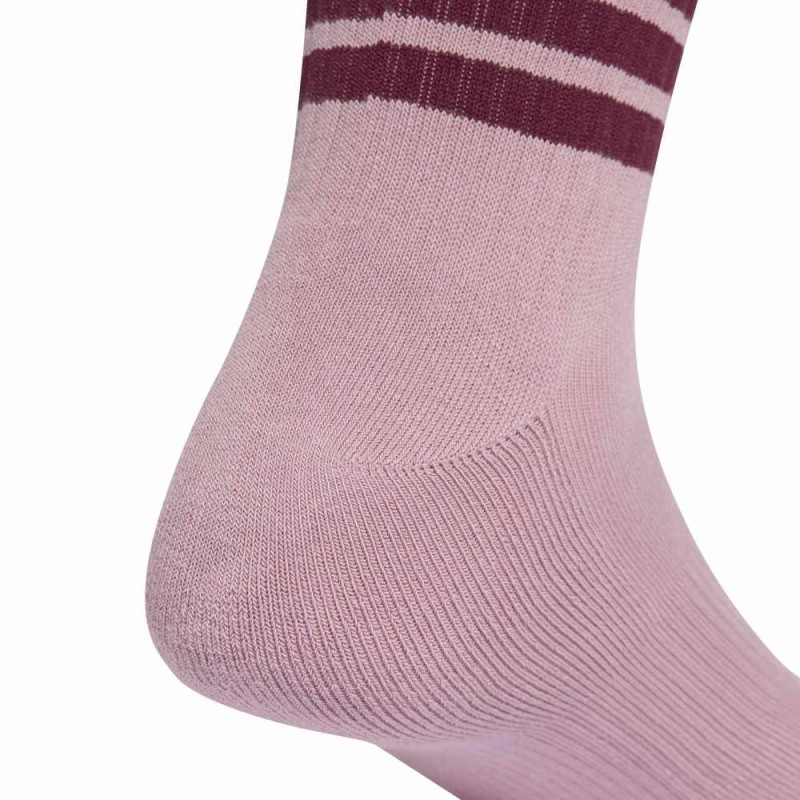Adidas 3 STRIPES CUSHIONED SPORTSWEAR MID CUT SOCKS 3 PAIR PACK (KQ6772)
