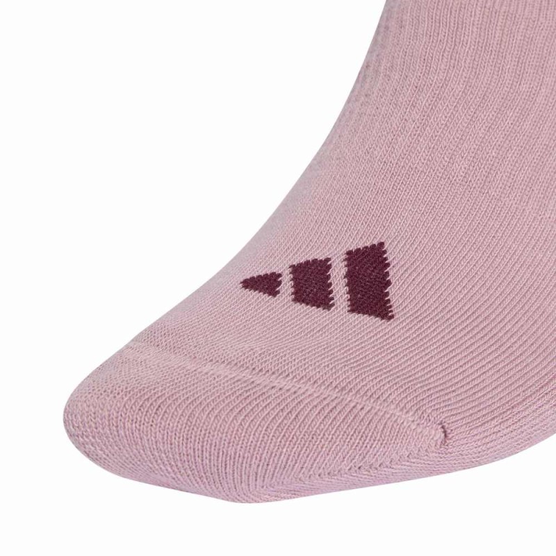 Adidas 3 STRIPES CUSHIONED SPORTSWEAR MID CUT SOCKS 3 PAIR PACK (KQ6772)