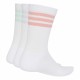 Adidas 3-Stripes Cushioned Crew Socks 3 Pair Pack (KQ6776)