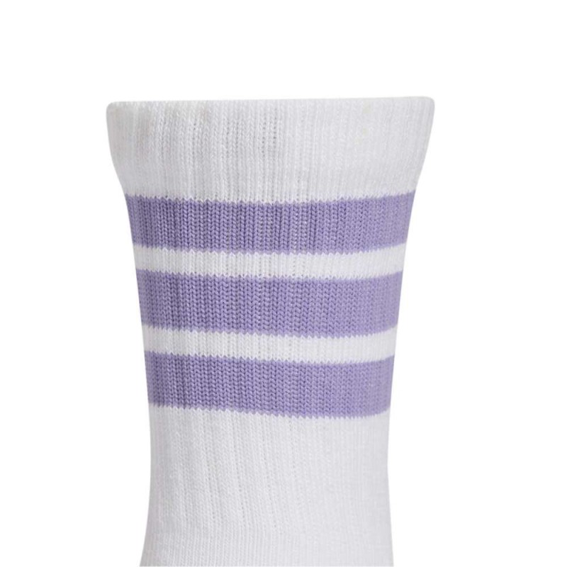 Adidas Kids 3-Stripes Cushioned Crew Socks 3 Pair Pack (KQ9222)