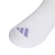 Adidas Kids 3-Stripes Cushioned Crew Socks 3 Pair Pack (KQ9222)