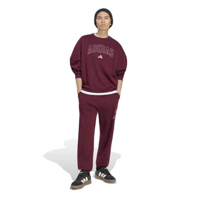 Adidas Seasonal Essentials Collegiate Fleece Crew Sweatshirt (KR0310)