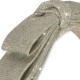 Konges Slojd GLITTER BOW HAIRBRACE (KS101990 SILVER)