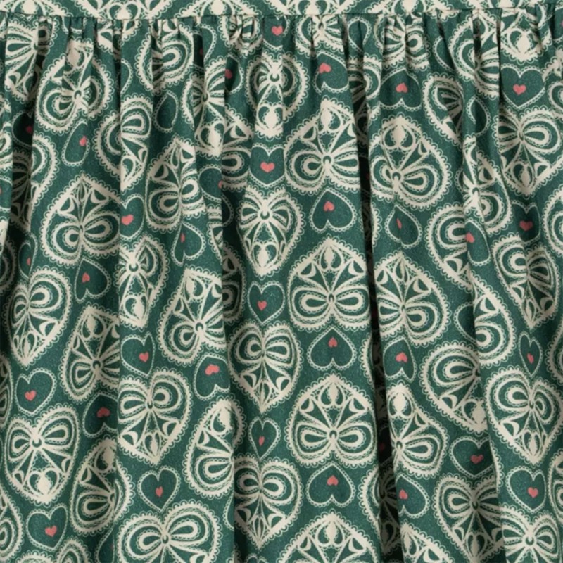 Konges Slojd COEUR LACE DRESS GOTS (KS102650 LACY GREEN)