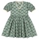 Konges Slojd COEUR LACE DRESS GOTS (KS102650 LACY GREEN)