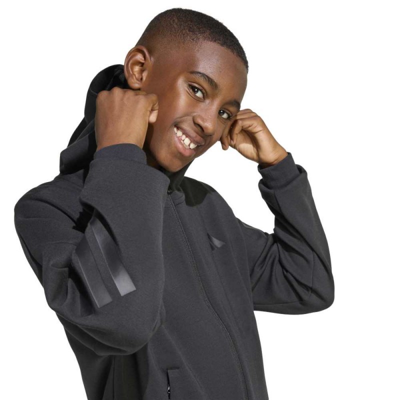 Adidas FUTURE ICONS 3 STRIPES FULL ZIP HOODIE (KS2577)
