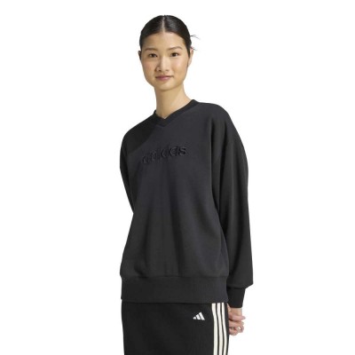 Adidas Seasonal Essentials Satin V-Neck Sweatshirt (KS2800)