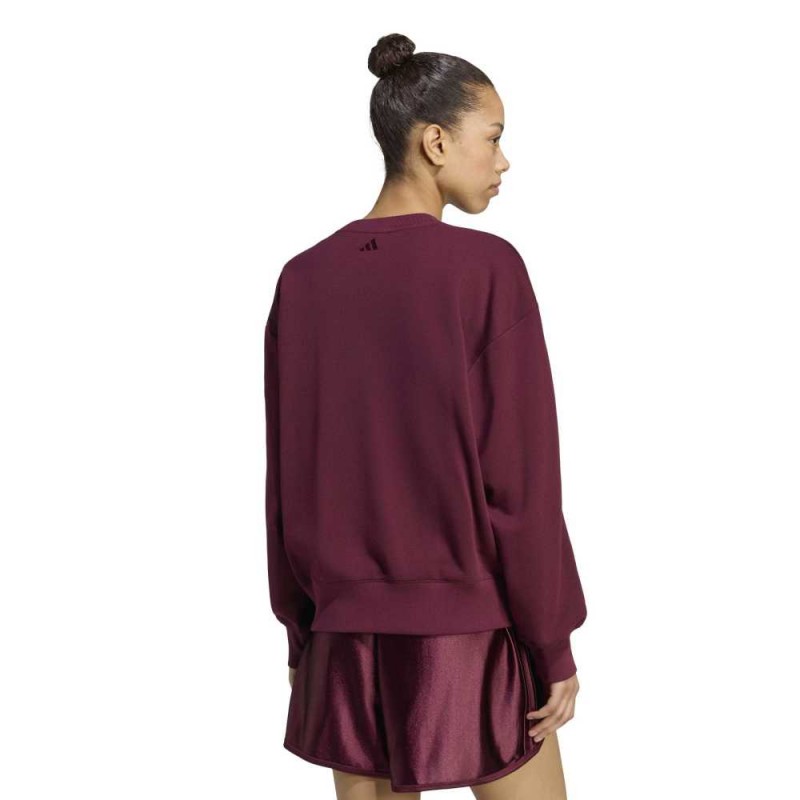 Adidas Seasonal Essentials Satin V-Neck Sweatshirt (KS7925)