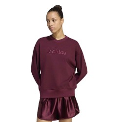 Adidas Seasonal Essentials Satin V-Neck Sweatshirt (KS7925)