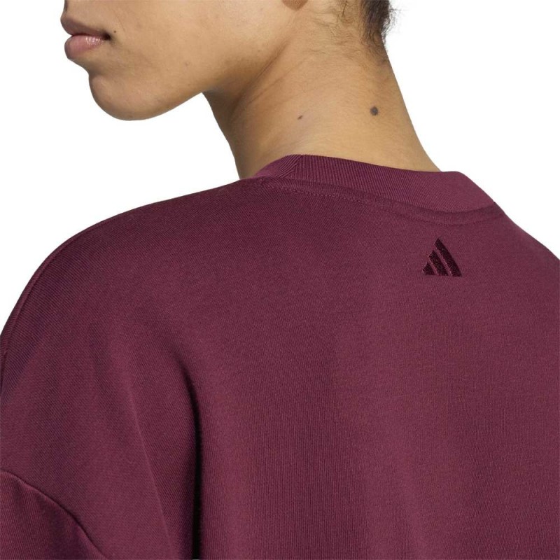 Adidas Seasonal Essentials Satin V-Neck Sweatshirt (KS7925)