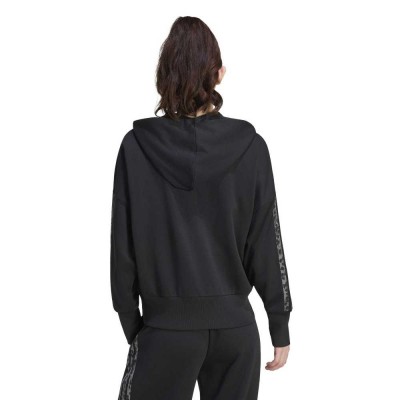 Adidas Seasonal Essentials Animal Print 3-Stripes Full-Zip Hooded Track Top (KS8002)