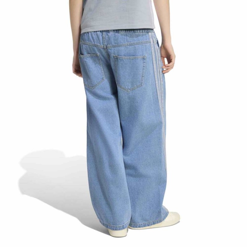 Adidas Stadium Washed Denim Loose Fit Pants (KV0619)