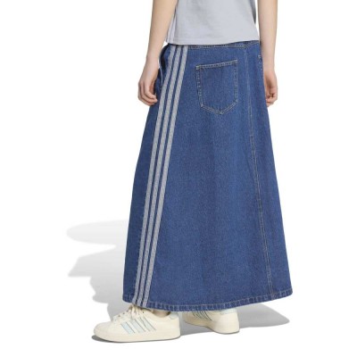 Adidas Stadium Washed Denim Loose Fit Skirt (KV0621)