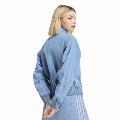 Adidas Stadium Washed Denim Loose Fit Jacket (KV0625)