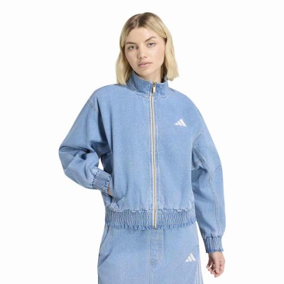 Adidas Stadium Washed Denim Loose Fit Jacket (KV0625)