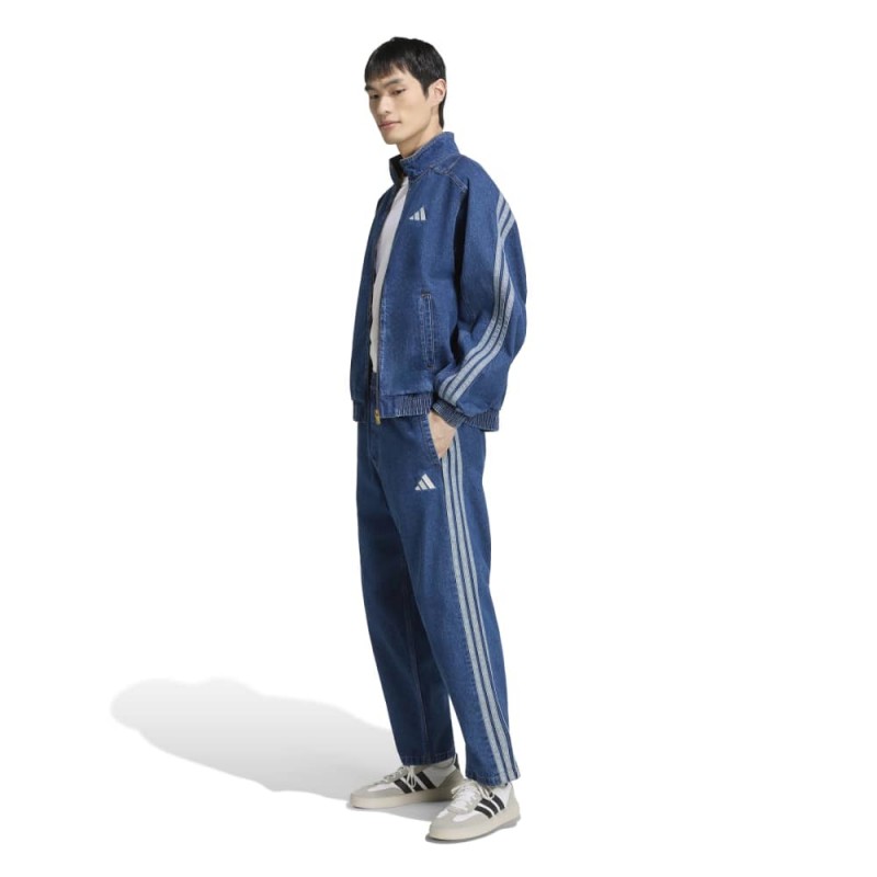 Adidas Stadium Regular Fit Denim Full Length Open Hem Track Pants (KV8348) Adidas Stadium Regular Fit Denim Full Length Open Hem Track Pants (KV8348)