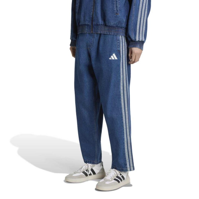 Adidas Stadium Regular Fit Denim Full Length Open Hem Track Pants (KV8348) Adidas Stadium Regular Fit Denim Full Length Open Hem Track Pants (KV8348)