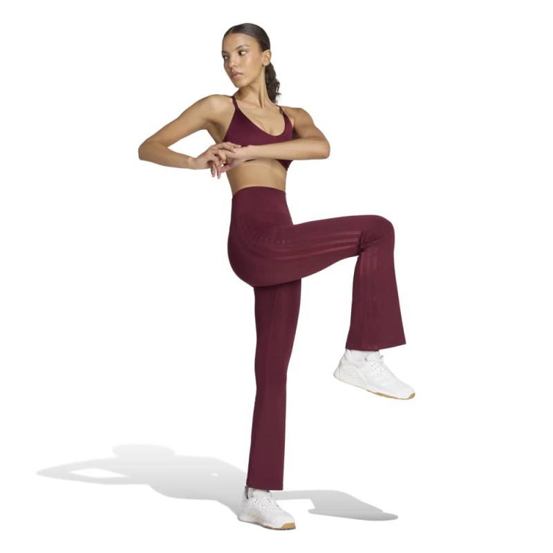 Adidas Optimé Essentials Workout Shine Flared Leggings (KW1897)