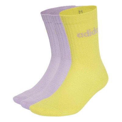 Adidas LINEAR CREW SOCKS CUSHIONED SOCKS 3 PAIR PACK (KX1276)
