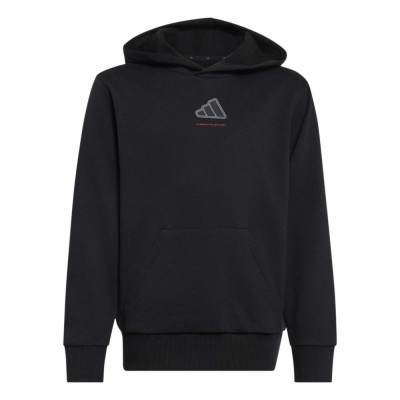 Adidas BOYS SLOGAN FLEECE HOODIE (KX2475)