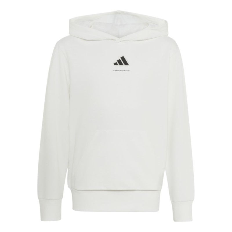Adidas BOYS SLOGAN FLEECE HOODIE (KX2476)