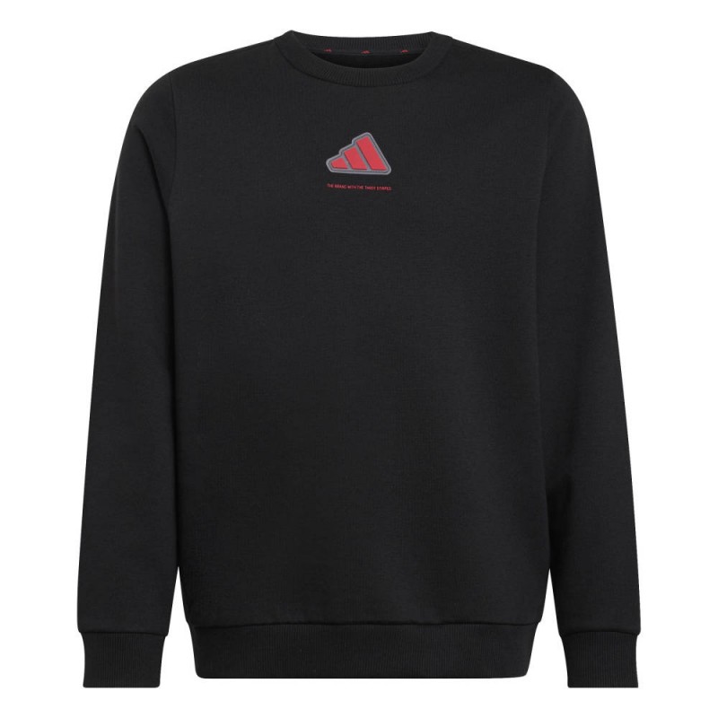 Adidas BOYS SLOGAN FLEECE SWEATSHIRT (KX6156)