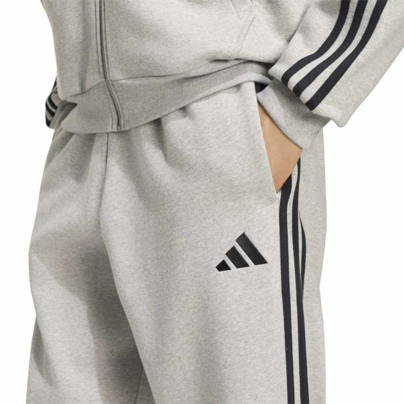 Adidas Essentials 3-Stripes Fleece Tapered Cuffed Pants (KY4127)