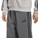 Adidas Essentials 3-Stripes Fleece Tapered Cuffed Pants (KY4128)