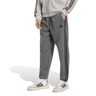 Adidas Essentials 3-Stripes Fleece Tapered Cuffed Pants (KY4128)