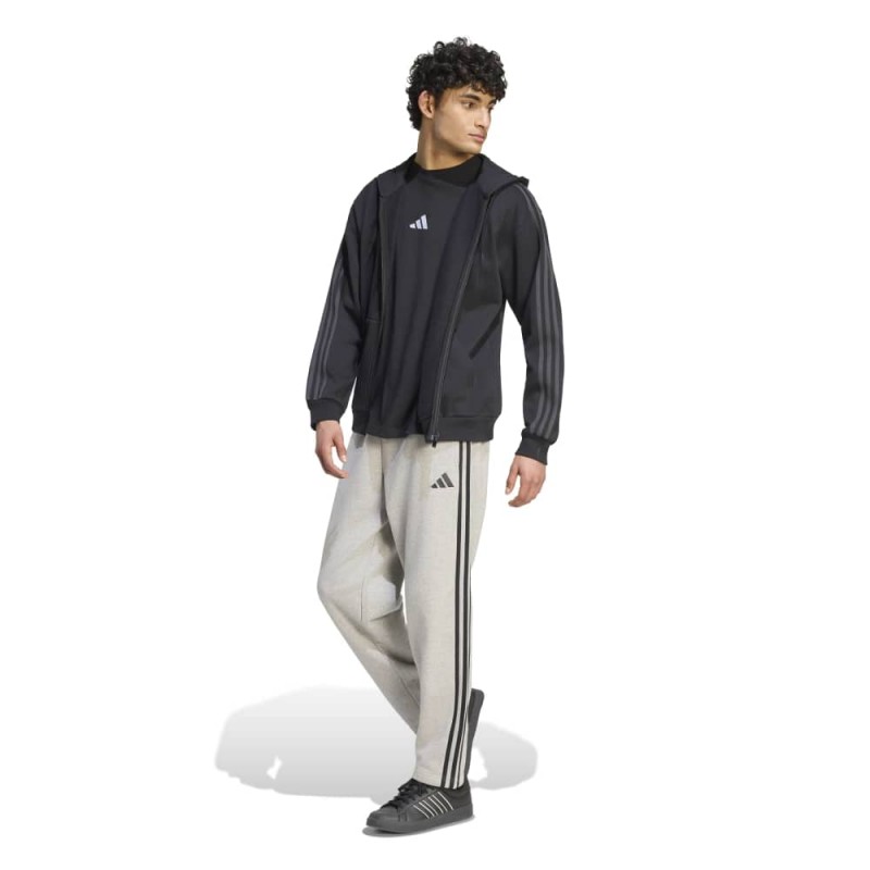 Adidas Essentials 3-Stripes Fleece Full-Zip Hoodie (KY4140)