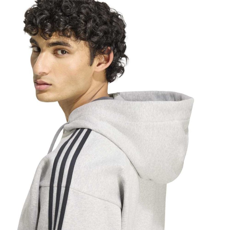 Adidas Essentials 3-Stripes Fleece Tapered Cuffed Pants (KY4141)