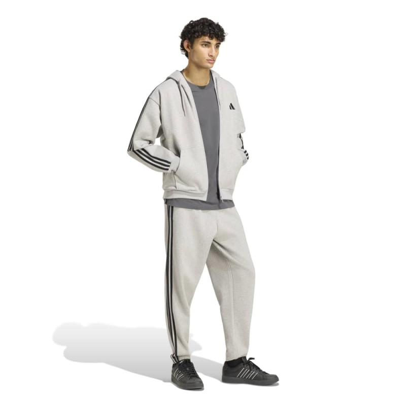 Adidas Essentials 3-Stripes Fleece Tapered Cuffed Pants (KY4141)