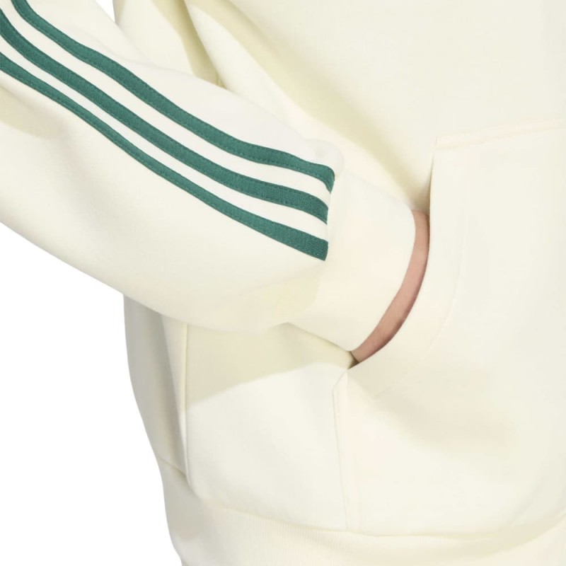Adidas Essentials 3-Stripes Fleece Full-Zip Hoodie (KY4149)