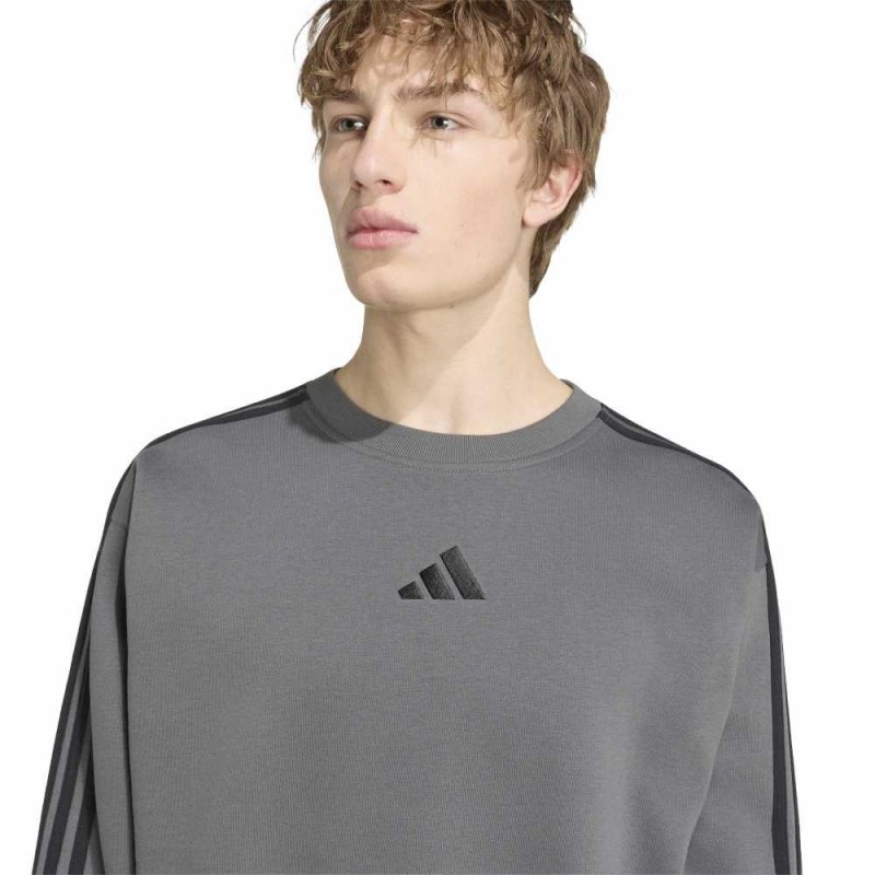 Adidas Essentials 3-Stripes Fleece Sweatshirt (KY4159)
